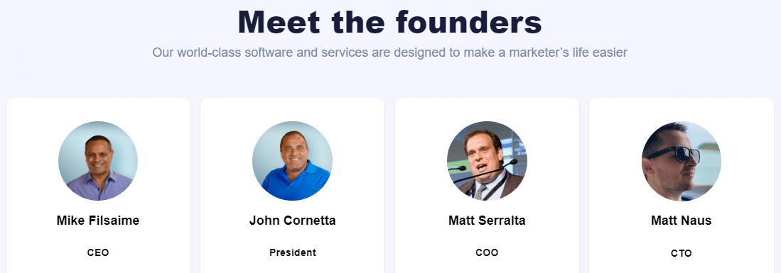 GrooveFunnels Founders