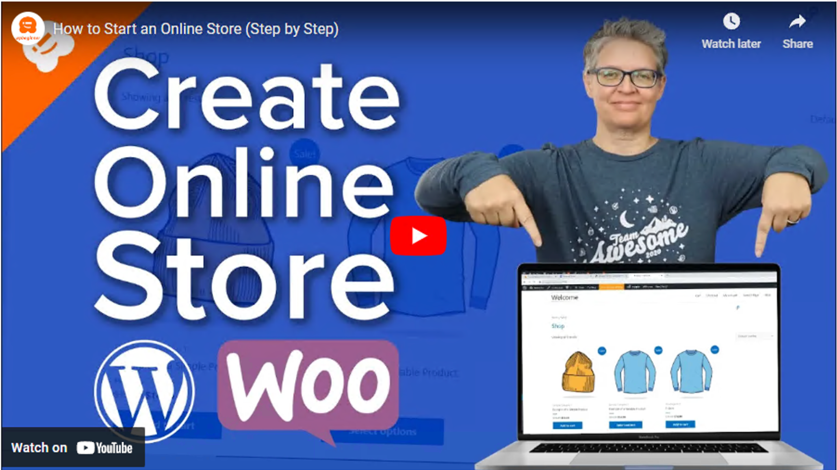 Create an online store