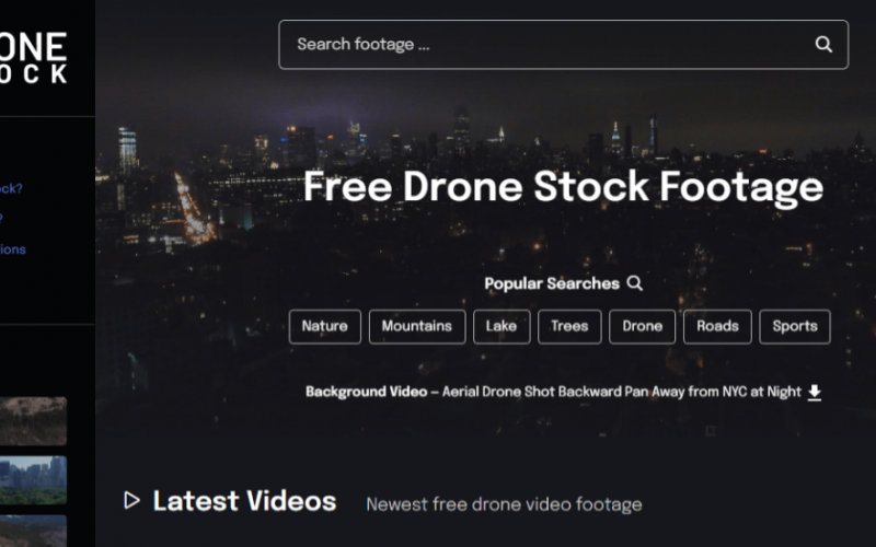 drone stock footage